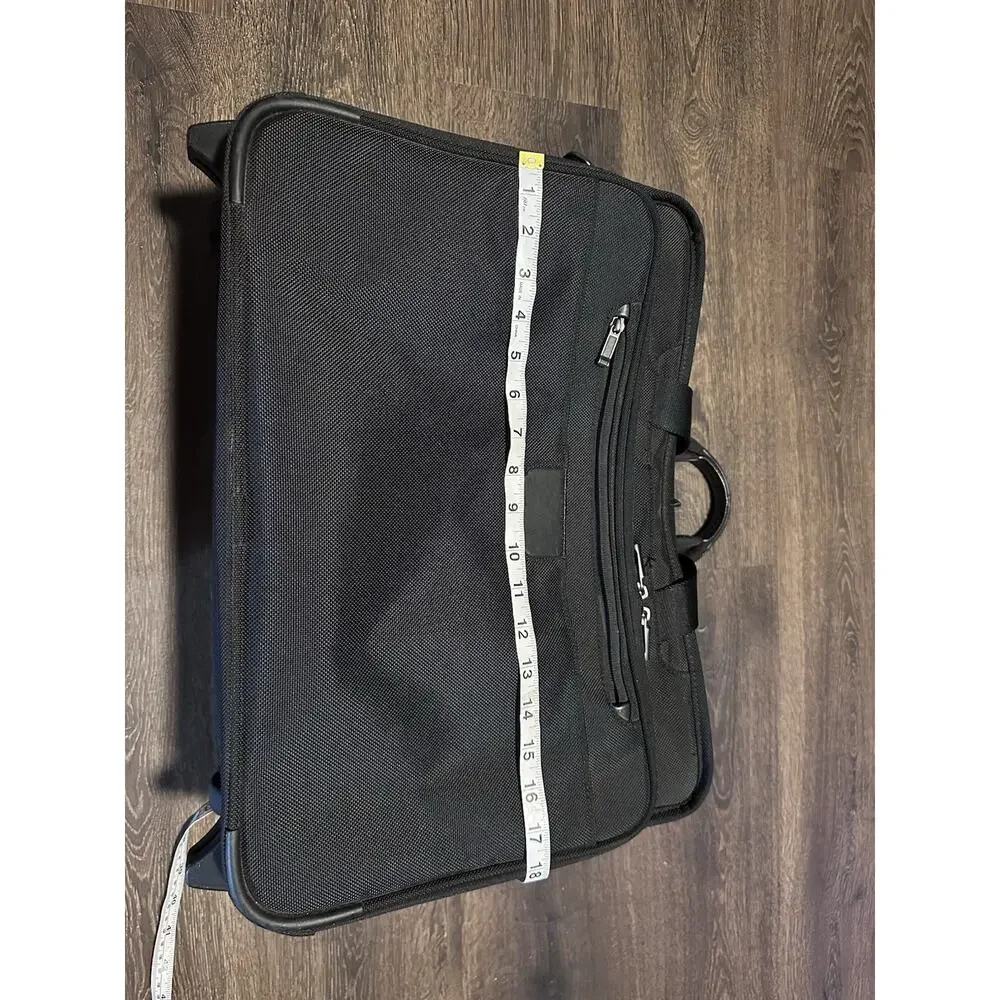 Briggs & Riley Travelware Black Expandable Rolling Laptop Carry On Briefcase